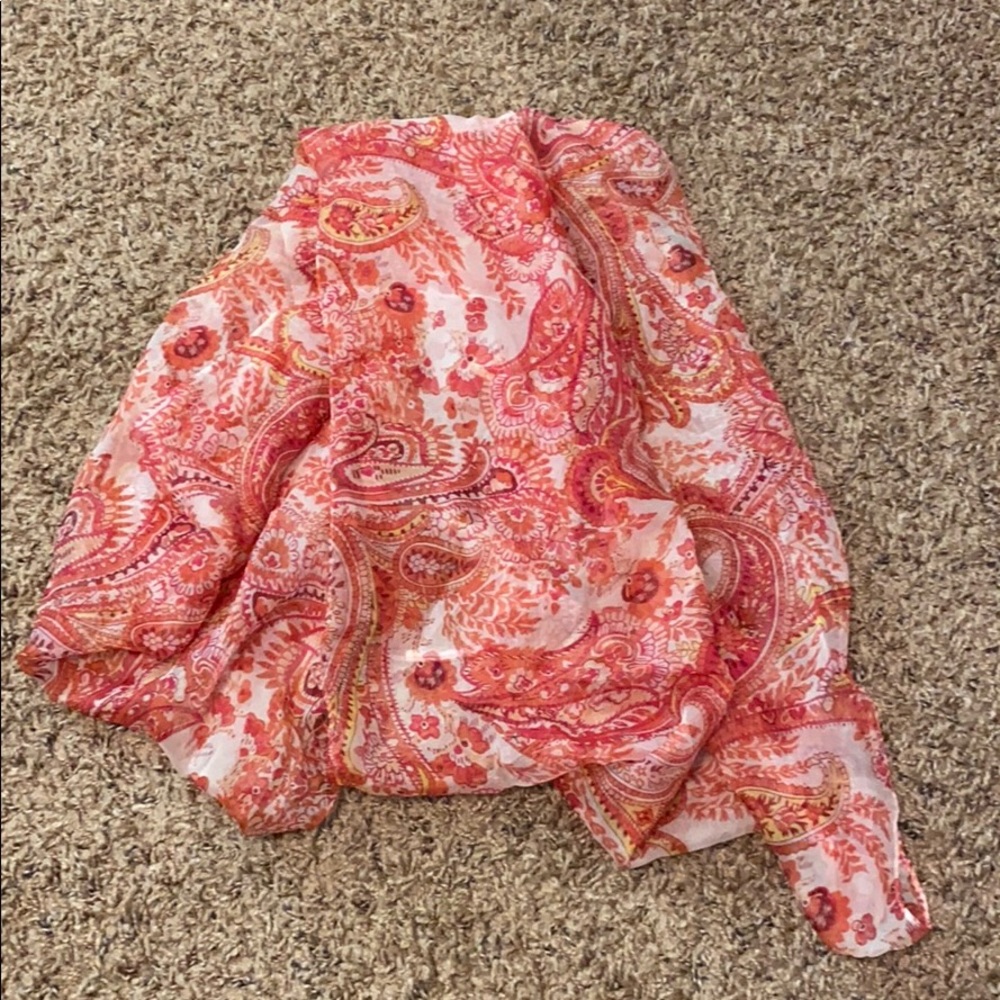 Pink Infinity Scarf